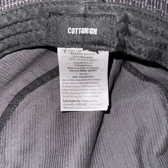 Cotton On Corduroy Bucket Hat - Picture 3 of 9